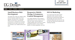 Desktop Screenshot of dgdesignonline.com